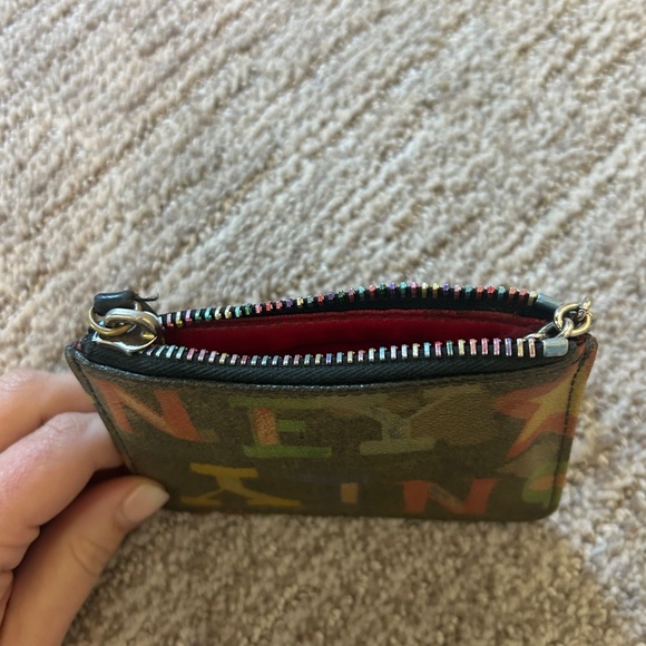 Dooney & Bourke Multicolor Logo Coin Purse - Picture 2 of 2